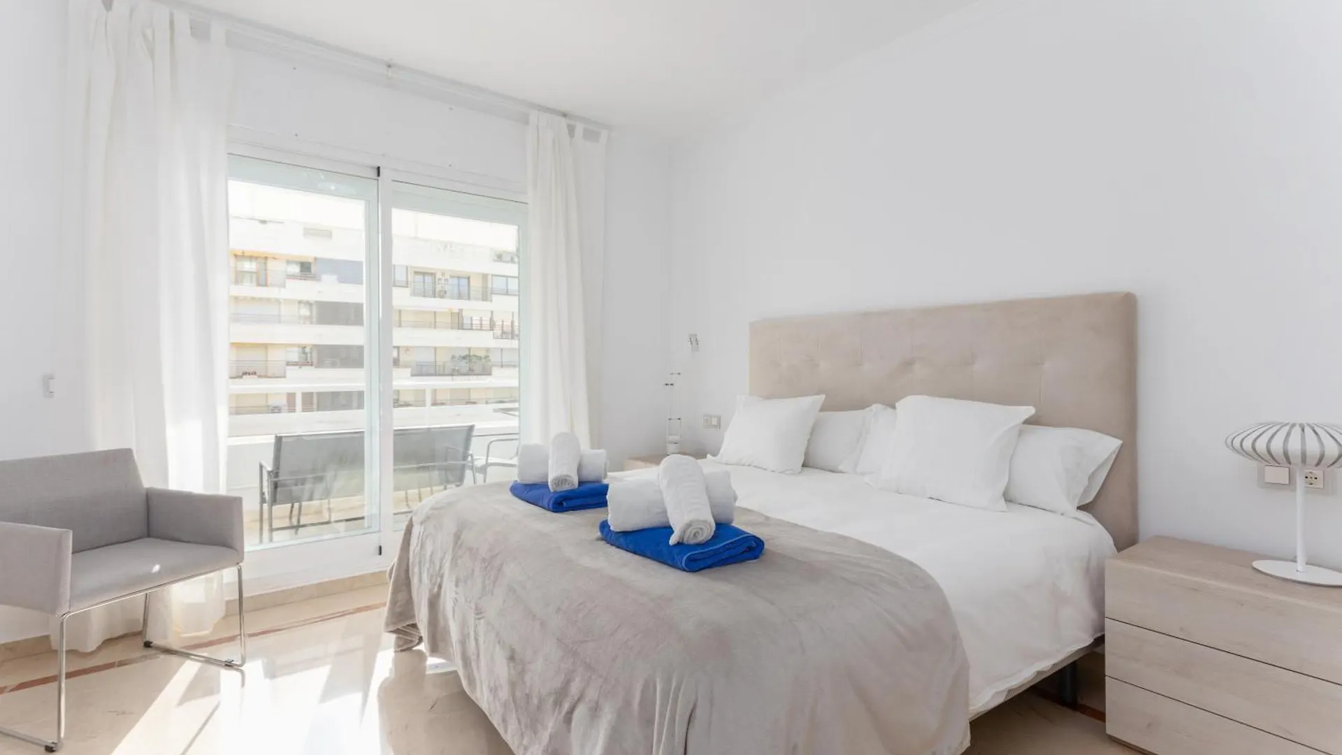 Mtr - Marbella Temporary Rent Luminoso Apartamento Vista Mar Av Del Mar Spagna