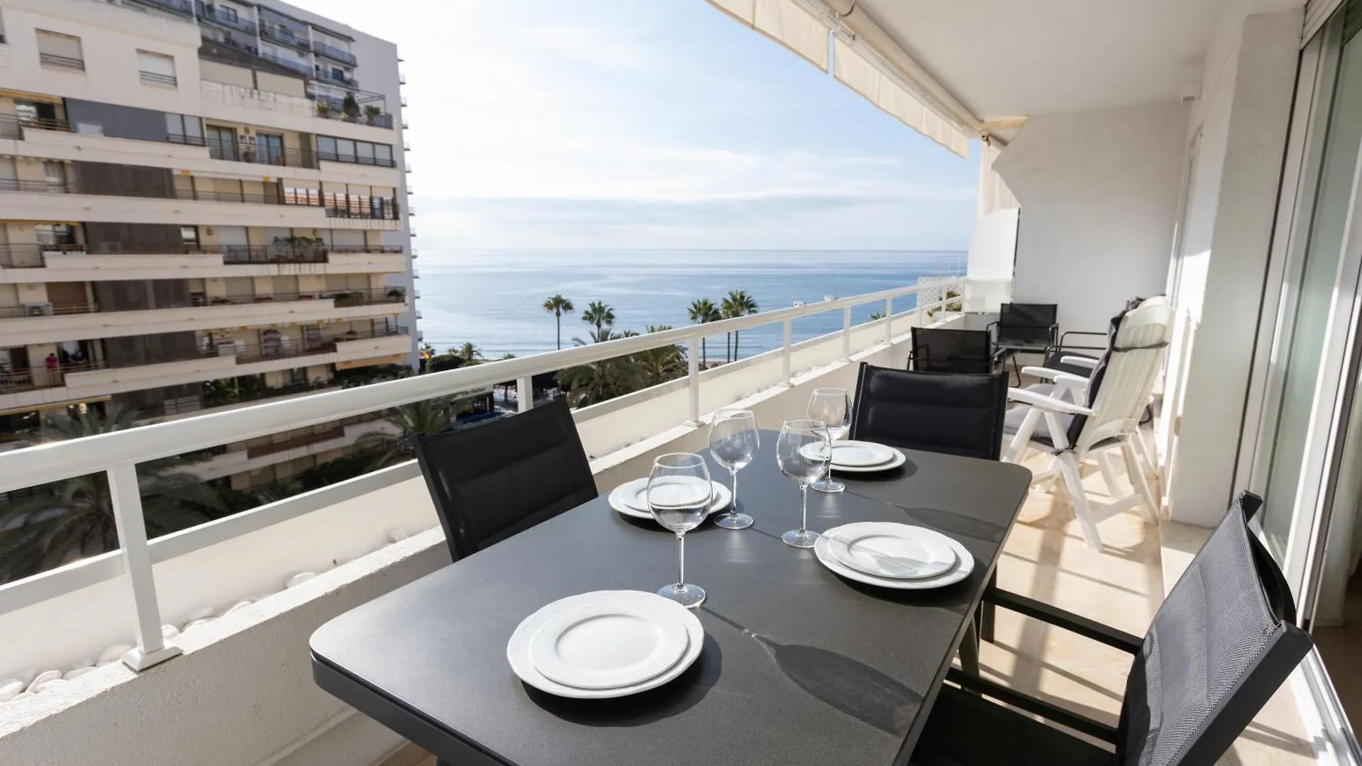 Mtr - Marbella Temporary Rent Luminoso Apartamento Vista Mar Av Del Mar