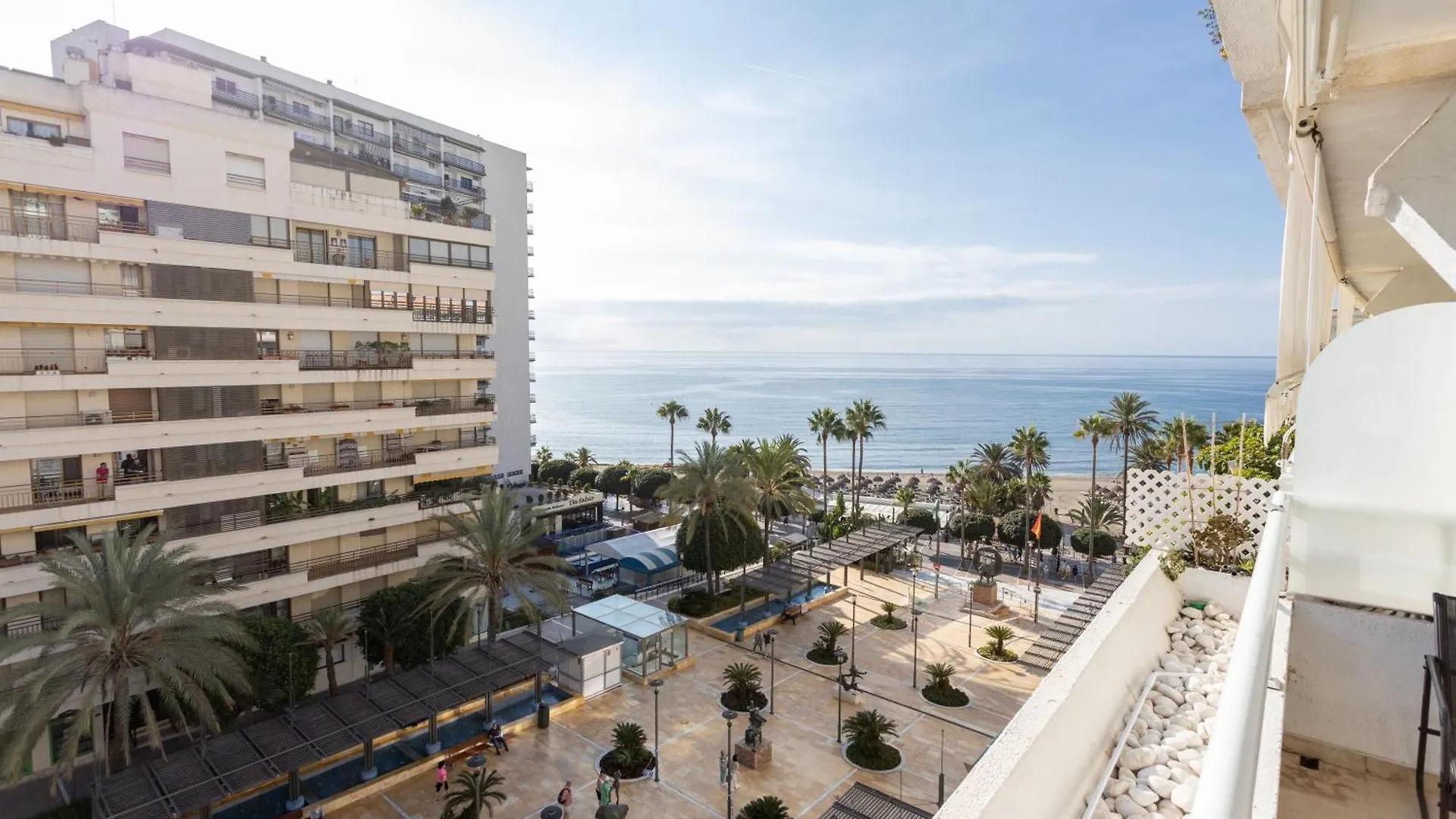 Mtr - Marbella Temporary Rent Luminoso Apartamento Vista Mar Av Del Mar Appartamento