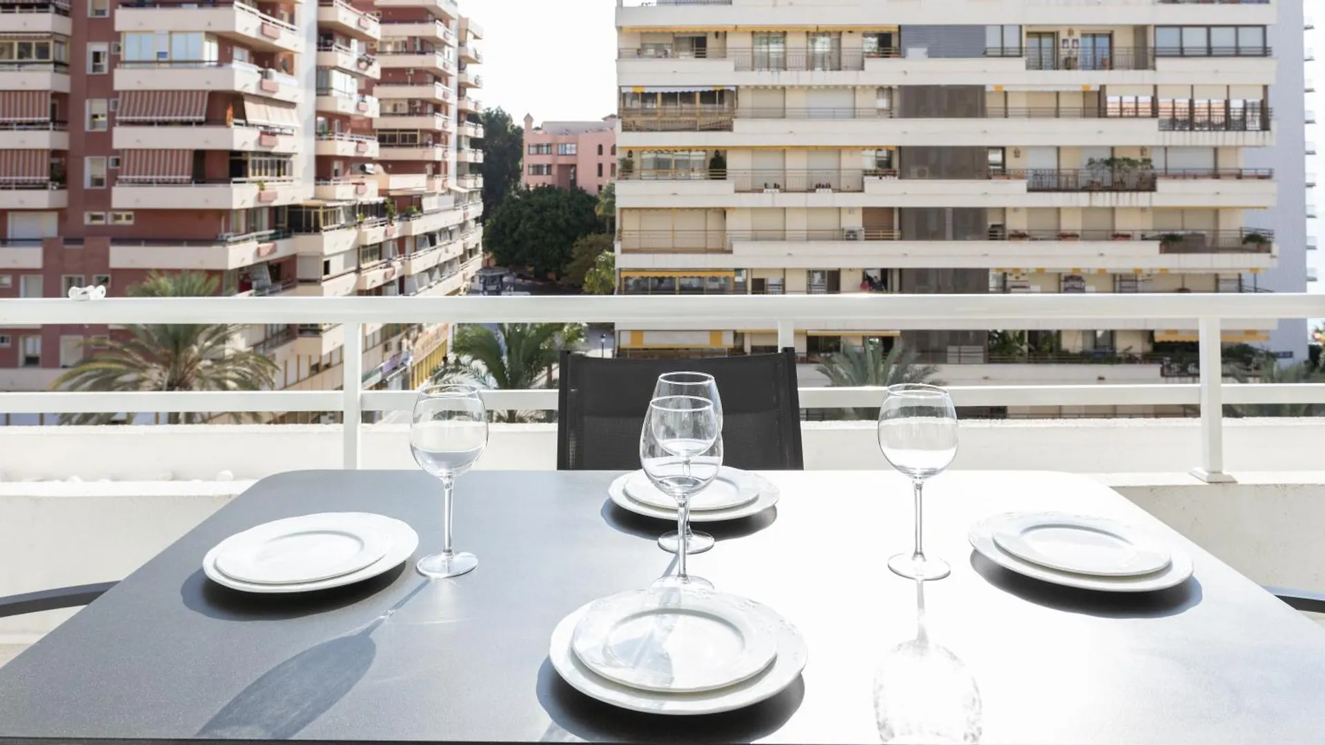 Mtr - Marbella Temporary Rent Luminoso Apartamento Vista Mar Av Del Mar 0*,